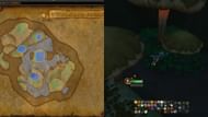 The first Sturdy Chest in WoW's Fungal Folly requires you to drop down carefully (Image via Blizzard Entertainment)